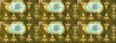 Güzel kumaş deseni. Raster illüstrasyonu. Küçük bir çiçekte eskiz deseni. Güzel çiçek arkaplanı..