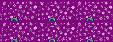 Şatafatlı bahar bahçesi dokusu. Flower eskiz arka planı. Çiçek deseni. Raster illüstrasyonu.