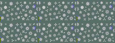 Tarafsız ve gri renkte güzel çiçekli eskiz deseni, suluboya çiçek deseni, duvar kağıdı, kart veya kumaş için fayanslı. Raster..