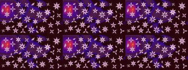 Şatafatlı bahar bahçesi dokusu. Raster illüstrasyonu. Flower eskiz arka planı. Çiçek deseni.