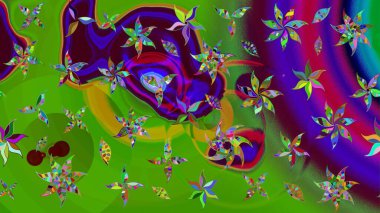 Sketch pattern with fantasy flowers, natural wallpaper, floral decoration curl illustration. Home decor. Paisley print hand drawn elements.