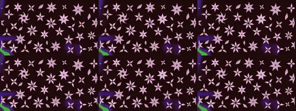 Yumuşak, yaz çiçekli arka plan. Çiçekli karalama şeklinde Raster çiçek deseni. Kahverengi renkte çiçekler.