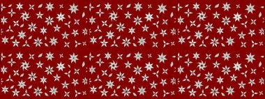 Raster illüstrasyonu. Eskiz geçmişi. Kumaş, tekstil, duvar kağıdı baskısı için. Tomurcukları çiçek olan sevimli bir çiçek deseni. Eski usul. Raster..