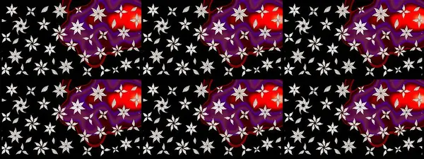 Çizim çiçek deseni duvar kağıdı, web sitesi arka planı, ambalaj kağıdı, davetiye, broşür, afiş veya web sitesi için kullanılabilir. Karalama elementleri. El çizimi Raster illüstrasyonu.