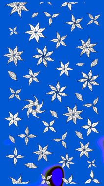 Raster. Güzel suluboya çiçekler, parlak boya çiçek desenli eskiz arka planı..