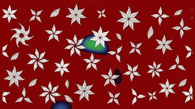 Eskiz Vintage Çiçek Deseni. Raster Kalça dokusu deseni.