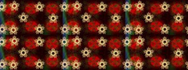 Dekorasyon kış kar simgeler. Raster Noel renkli arka plan ile düşen kar tanesi. Kar taneleri Raster illüstrasyon.