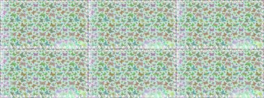 Raster illüstrasyonu. Çizim, karalama, karalama. Erkekler, kızlar, elbiseler, duvar kağıtları için soyut, pürüzsüz desen. Kelebeklerle kusursuz desen. Sonsuz.