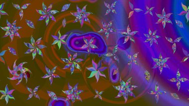 Yatak çarşafları, ceket, paket tasarımı, kumaş ve moda kavramları için tekstil baskısı. Eskiz modeli etnik tasarım. Çiçekleri, deniz kabukları, mandalaları ve suluboya efektleri olan deniz altyapısı.