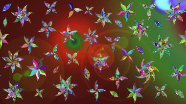 Küçük çaplı çiçeklerdeki basit şirin desenler. Tekstil veya kitap kapakları, imalat, duvar kağıtları, baskı, hediye paketi ve yapıştırma kitabı için çiçek eskizi geçmişi. Raster illüstrasyonu.