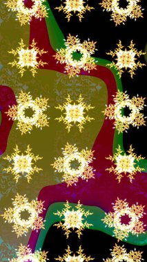 Tatil havası. Nazik romantik baskı. Bahar mevsimi. Kahverengi renkli çiçekler. Raster güzel bir çiçek deseni çiziyor..