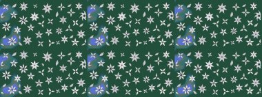 Eskiz modeli etnik tasarım. Yatak çarşafları, ceket, paket tasarımı, kumaş ve moda kavramları için tekstil baskısı. Çiçekleri, deniz kabukları, mandalaları ve suluboya efektleri olan deniz altyapısı.