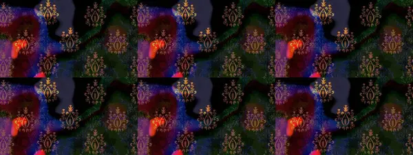 Şirin çiçek elementleri. Raster illüstrasyonu. Taslak desenli, modaya uygun kumaş deseni. Düz Çiçek Elementleri Tasarımı. Renkli Bahar Teması çizim şablonu.