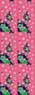 Sketch pattern with fantasy flowers, natural wallpaper, floral decoration curl illustration. Home decor. Paisley print hand drawn elements.