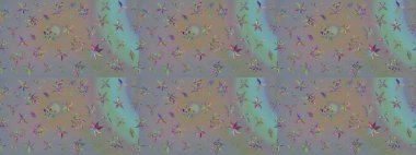 Karalama çiçekleri çizim kalıbı. Sanat ilham verici ve nötr tarzda çiçekler ve arkasında iz bırakır. Gri ve nötr el çizimi desen. Raster deseni.