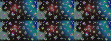 Küçük çaplı çiçeklerdeki basit şirin desenler. Tekstil veya kitap kapakları, imalat, duvar kağıtları, baskı, hediye paketi ve yapıştırma kitabı için çiçek eskizi geçmişi. Raster illüstrasyonu.