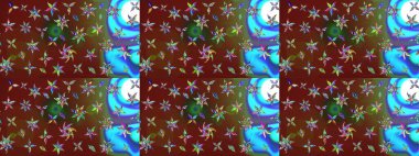 Klasik çiçek desenli. Yumuşak pamuk tasarımı. Yumuşak fayans. Paketleme, tekstil, duvar kâğıdı için çiçek eskizi. Raster taze dokusu.