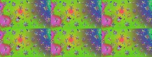 Çizim çiçek deseni duvar kağıdı, web sitesi arka planı, ambalaj kağıdı, davetiye, broşür, afiş veya web sitesi için kullanılabilir. Karalama elementleri. El çizimi Raster illüstrasyonu.