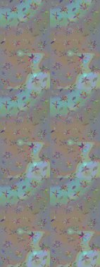 Çiçekli el çizimi çizimi deseni. Modern serpilmiş gri ve bej arkaplan duvar kâğıdı resimli klasik çizgili, desenli desenli çiçekler, çiçekli süsler..