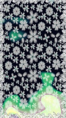 Çiçekler, yapraklar, dekoratif elementler, sıçramalar, lekeler, el çizimleri çizimleri ve Doodle çizimleri, grafik raster çizimleri.