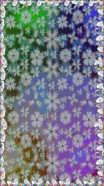 Gri arka planda. Çocuksu tasarım. Tekstil, kumaş, ambalaj, hatıra defteri için hoş bir çiçek arkaplanı. Elle çizilmiş karalama çiçekleri ile pürüzsüz desen.