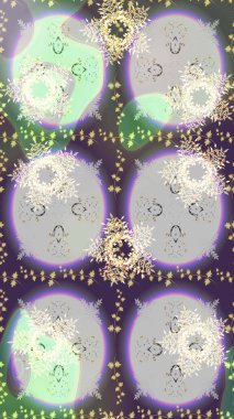 Raster Golden eskiz kalıbı. Düz elle çizilmiş klasik koleksiyon. Arkaplan, kumaş, altın duvar kağıdı. Tarafsız, gri ve menekşe renklerinde altın desenli altın elementler.