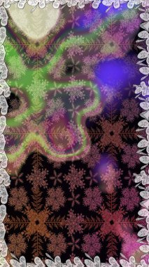 Şirin çiçek elementleri. Raster illüstrasyonu. Renkli Bahar Temalı Kusursuz Arkaplan. Düz Çiçek Elementleri Tasarımı. Kusursuz desenli. Moda desenli..