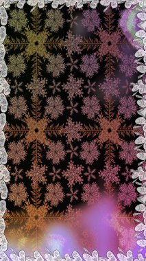 Tropik, dikişsiz çiçek deseni. Kahverengi renkli çiçekler. Raster illüstrasyonu.