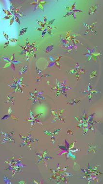 Gri ve bej renkli çiçeklerle çizilmiş çiçek deseni. Suluboya tarzında gri ve bej renkte çiçekler.