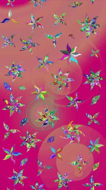 Pembe ve morumsu yapraklı yabani çiçekler. Suluboya, elle çizilmiş. Eskiz arkaplan modeli. Raster illüstrasyonu.