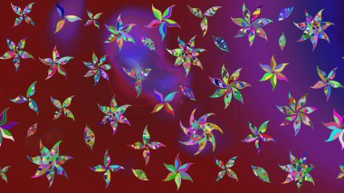 Özgürlük stili Millefleur 'lar. Taşralı şıklığı. Küçük yabani çiçeklerdeki halk modelini çiz. Tekstil, duvar kağıdı, kapaklar, yüzey, baskı, hediye paketi, hatıra defteri, dekupaj için çiçek çayırı arka planı.