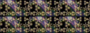 Raster illüstrasyonu. Siyah ve gri renkli çiçekler. Çiçek desenli eskiz, vuruşlar, sıçramalar, yaz çiçekleri..