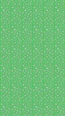 El çizimi çiçek çizimi deseni (fayans). Tekstil için suluboya eskiz deseni. Şirin çiçekli, desenli, yeşil renkli çizim deseni.