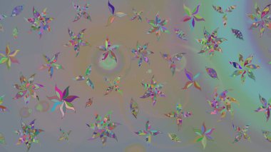 Gri ve bej el çizimi desen. Raster deseni. Sanat ilham verici ve bej renkli çiçekler ve arkasında iz bırakıyor. Karalama çiçekleri çizim deseni.