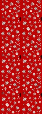 Raster Hip kumaş deseni. Eskiz Vintage Çiçek Deseni.