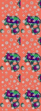 Küçük yabani çiçeklerdeki halk modelini çiz. Taşralı şıklığı. Tekstil, duvar kâğıdı, kapaklar, yüzey, baskı, hediye paketi, hatıra defteri, dekupaj. Liberty style millefleurs.