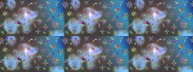 Suluboya desenli çiçek deseni. Dekorasyon ve tasarım için güzel bir desen. Çiçeğin suluboya çizimlerinin mükemmel deseni. Moda baskısı. Ayarlanmış.