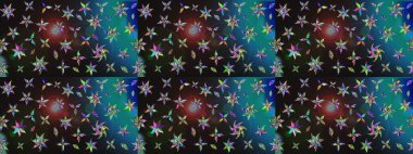 Manzaralı çiçek deseni. Çiçek kompozisyonu, el boyası, hassas şablon. Üst manzara, yumuşak gri ve mavi renk. Sevgililer günü ve tebrik kartı konsepti için şık bir davet.