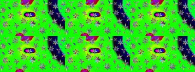 Güzel eskiz şekli. Raster çiçekli arka plan. Yazdır. Güzel kumaş deseni. Renkli Yaz Temalı eskiz kalıbı. Düz Çiçek Elementleri Tasarımı.