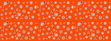 Düz Çiçek Elementleri Tasarımı. Renkli Bahar Teması eskiz kalıbı. Çiçekli eskiz arkaplanı. Çocuk stili.