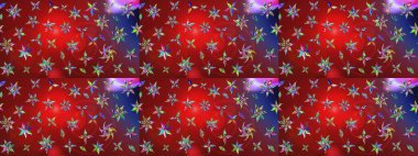 Kızılderili desenli desenli desenli şal deseni. Etnik Mandala süsü. Raster Henna dövme stili. Tekstil, tebrik kartı, boyama kitabı, telefon kılıfı baskısı için kullanılabilir.