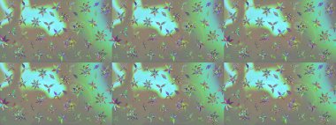 Düz Çiçek Elementleri Tasarımı. Güzel kumaş deseni. Güzel eskiz şekli. Yazdır. Raster çiçekli arka plan. Renkli Yaz Teması çizim şablonu.