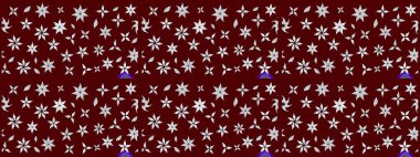 Raster deseni. Çiçekli çiçek deseni, suluboya. Küçük çiçekte güzel bir çiçek deseni..