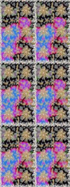 Geleneksel oryantasyon süsü. Gri renklerde, altın elementlerle kusursuz desen. Kusursuz klasik raster altın desenli. Klasik klasik klasik arka plan. Raster illüstrasyonu.