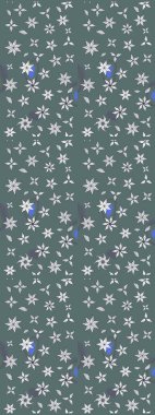 Raster deseni. Sanat inspineutral ve gri stil çiçekler ve yapraklar. Tarafsız ve gri el çizimi desen. Karalama çiçekleri çizim deseni.