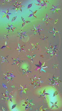 Flower eskiz arka planı. Şatafatlı bahar bahçesi dokusu. Çiçek deseni. Raster illüstrasyonu.