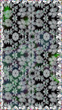 Tekstil, kumaş, kapaklar, duvar kağıtları, baskı, naylon, yapıştırma, örgü, dekupaj için çiçeksiz arkaplan. Küçük gri çiçekli oldukça eski bir besin torbası deseni. Millefleurlar.