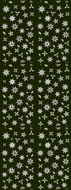 Küçük gri ve nötr çiçeklerle oldukça eski bir besin torbası deseni. Millefleur 'lar. Tekstil, kumaş, kapaklar, duvar kağıtları, baskı, paket, koleksiyon defteri, örgü, dekupaj için çiçek arkaplanı..