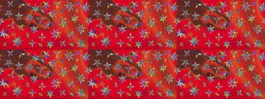 Ev dekoru. Paisley el çizimi elementler. Fantezi çiçekli eskiz deseni, doğal duvar kağıdı, çiçek desenli kıvrımlı illüstrasyon.