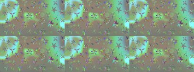 Vadinin çiçekleri tarafsız ve gri renklerde. Raster çiçek desenleri çiziyor..